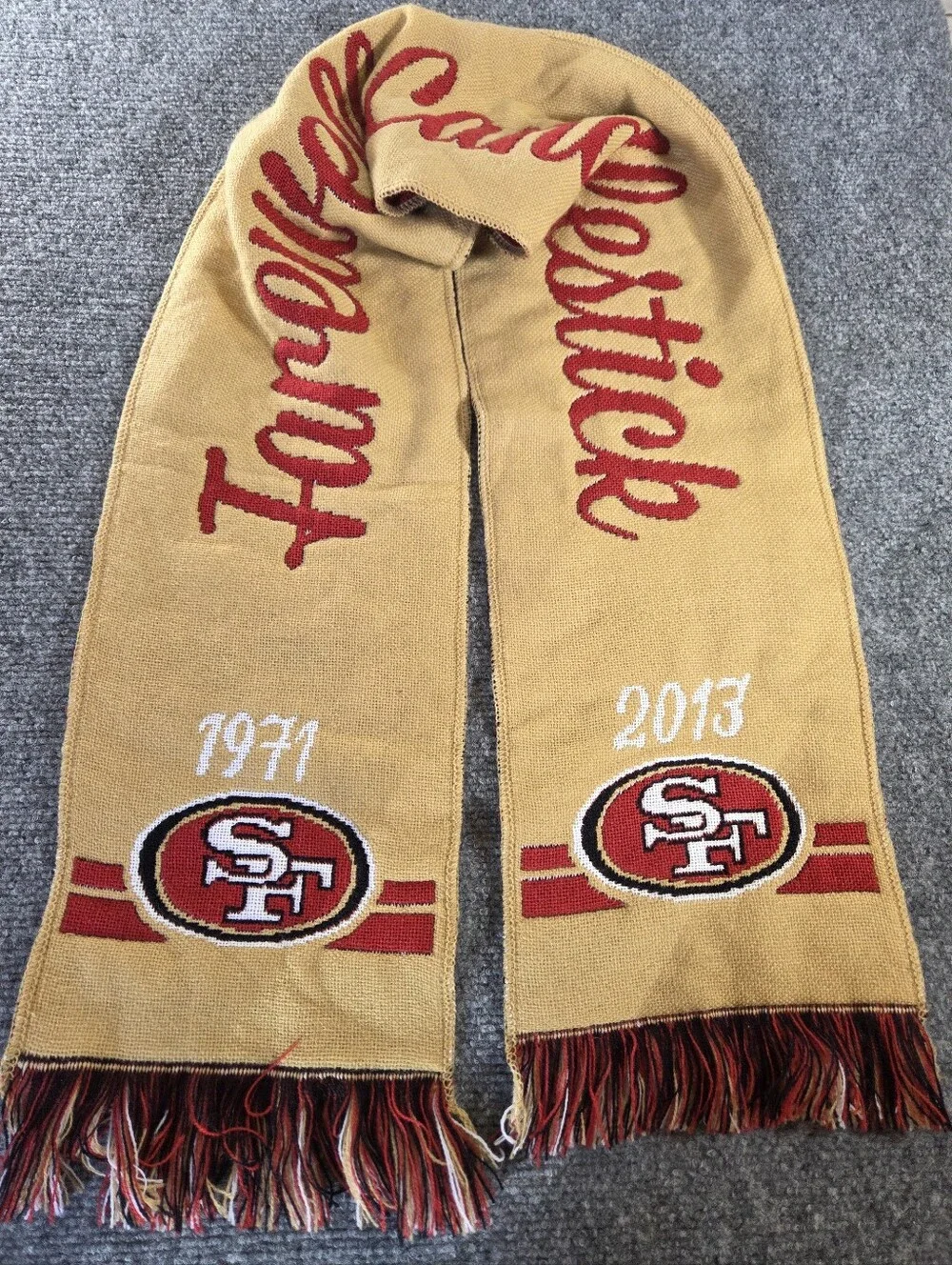 San Francisco 49ers 1977–2013 Farewell Candlestick Scarf